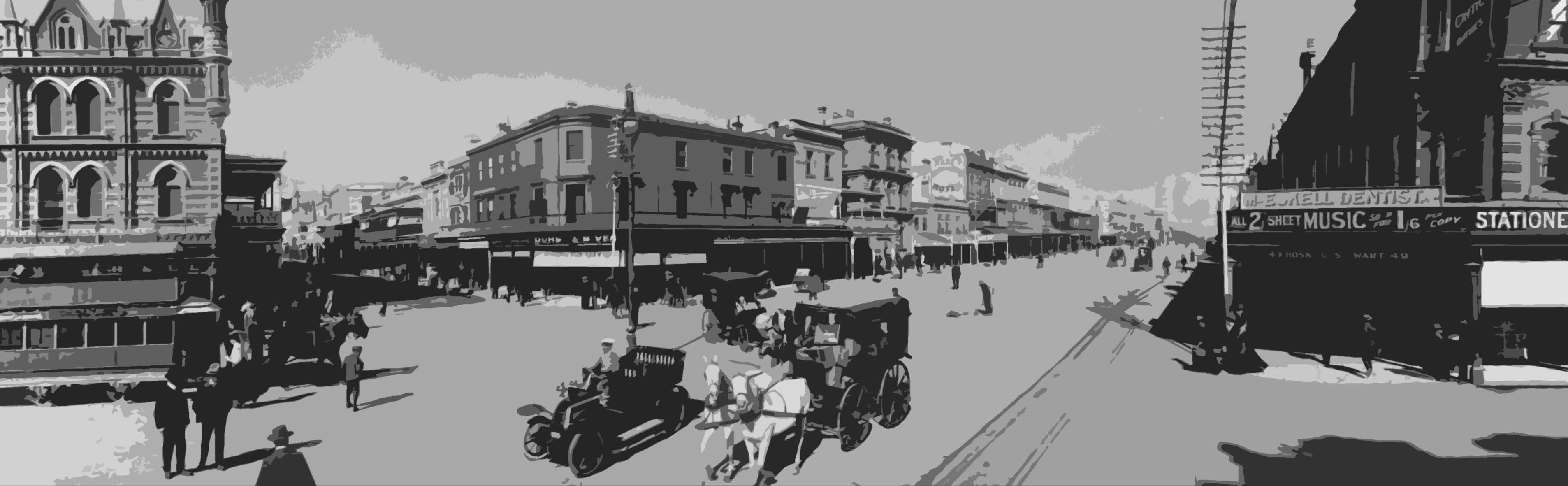 Beehive Corner, Adelaide, 1905